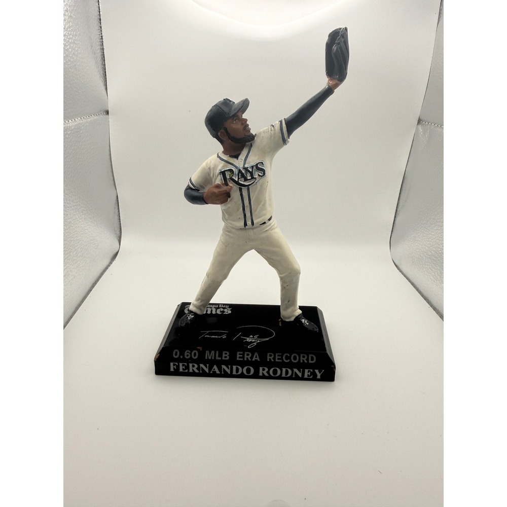 Tampa Bay Rays Fernando Rodney 0.60 MLB ERA Record Limited Edition Statue Figure